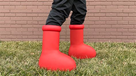megaman boots red|Big Red Boot .